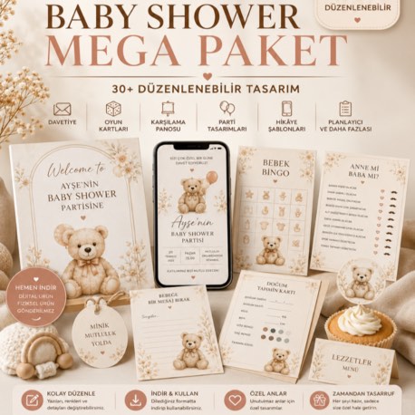 Baby Shower Mega Paket