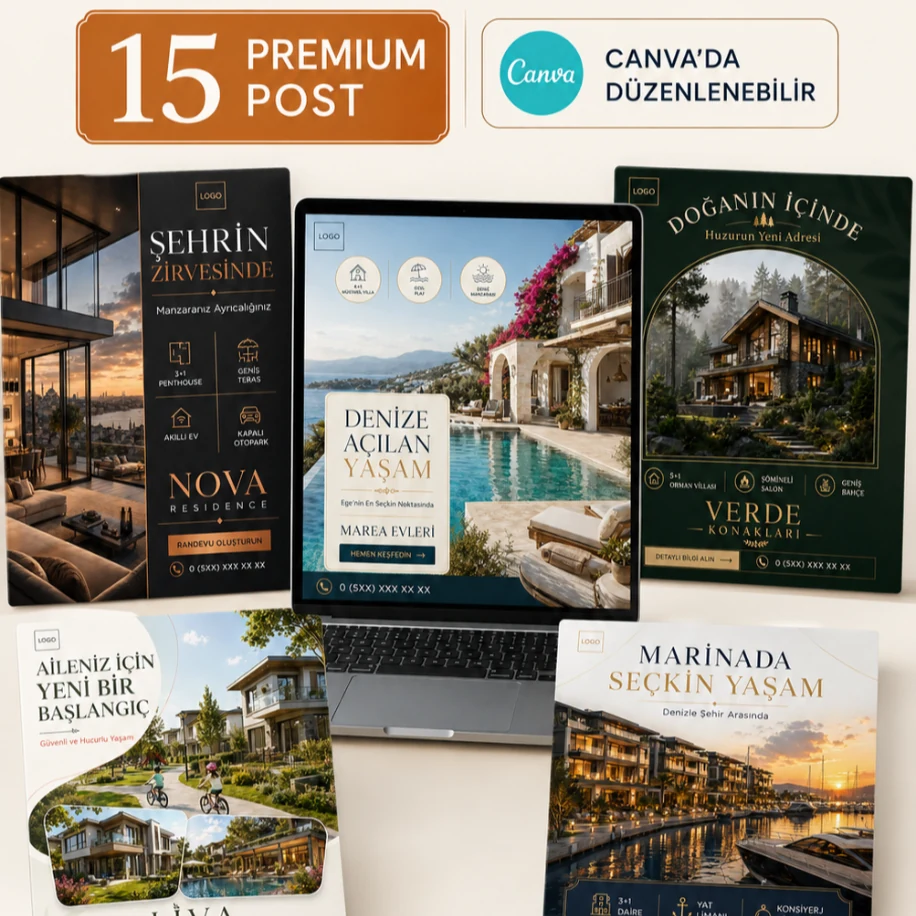 Gayrimenkul 15 Premium Post — görsel 1