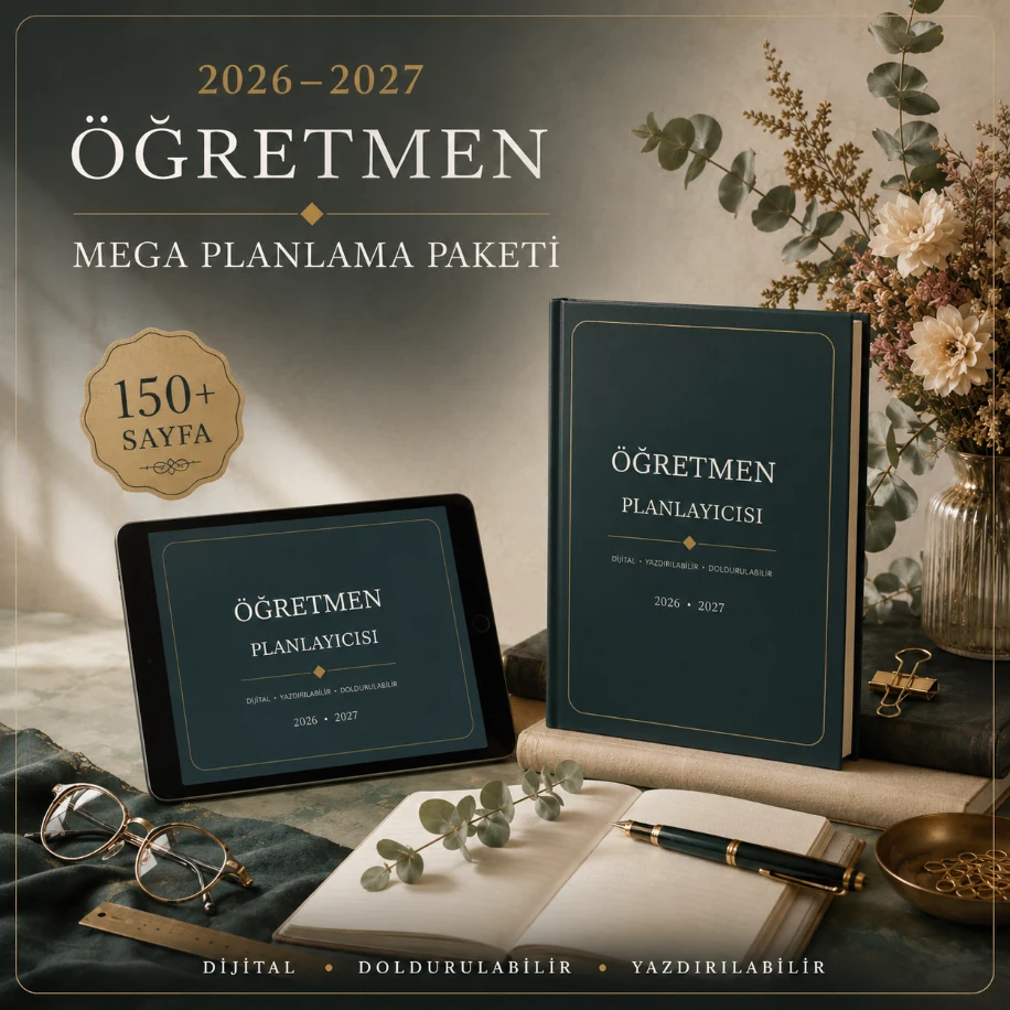 2026–2027 Öğretmen Mega Planlama Paketi — görsel 1