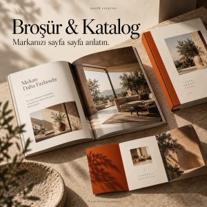North Creative Broşür ve Katalog Tasarımı — örnek konsept sunumu