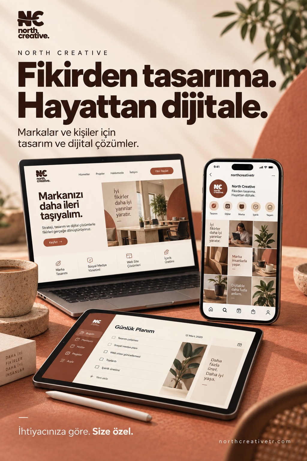 North Creative hizmet kataloğu